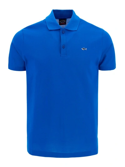 Paul & Shark Slim Fit Polo Shirt In Blue