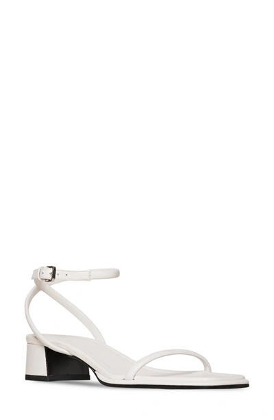 The Row Kate Square Toe Sandal In Snow