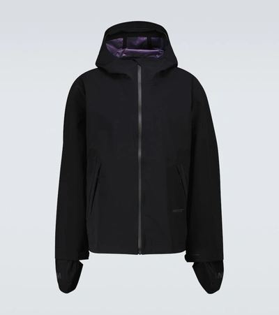 Satisfy Justice&trade; Three-layer Running Jacket In Black