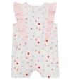 THE MARC JACOBS BABY PRINTED COTTON PLAYSUIT,P00545567