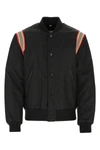 BURBERRY BURBERRY ICON STRIPE BOMBER JACKET