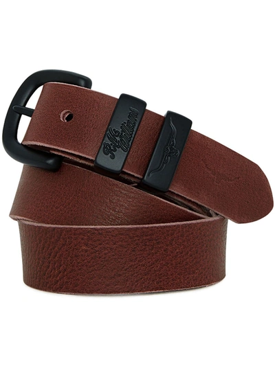 R.m.williams Drover Belt In Red