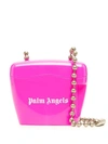 PALM ANGELS PALM ANGELS WOMEN'S FUCHSIA POLYURETHANE SHOULDER BAG,PWNQ002S21PLA0013201 UNI