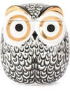 Fornasetti Jar Civetta Piumata In White