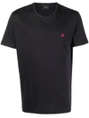 Peuterey Embroidered Logo T-shirt In Black