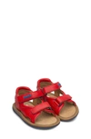 Camper Bicho First Walker Open-toe Sandals In Red