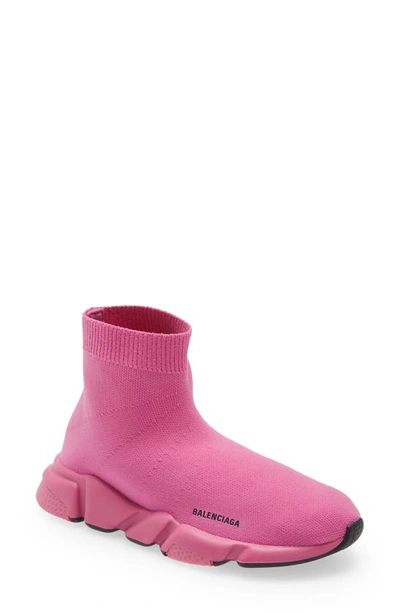 Balenciaga Kids Pink Speed Sneakers