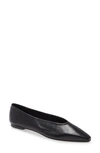 Aeyde Black Betty Ballerina Flats In Black