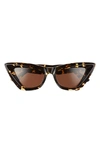 BOTTEGA VENETA 53MM CAT EYE SUNGLASSES,BV1101S002