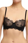Dita Von Teese Vedette Underwire Balconette Bra In Black