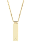 BROOK & YORK MAISIE INITIAL PENDANT NECKLACE,BYN1201G