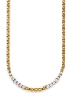 NADRI FRONTAL CHAIN LINK NECKLACE,AN39648GCZ