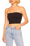 Susana Monaco Strapless Tube Top In Black