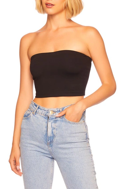 Susana Monaco Strapless Tube Top In Black