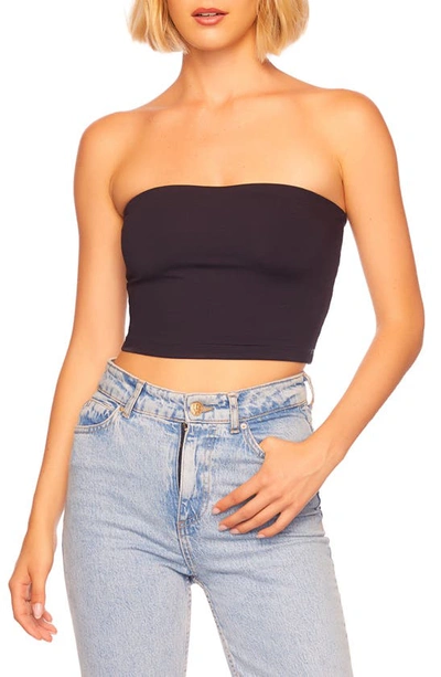 SUSANA MONACO CORE CROP TUBE TOP,CORESUPT0170