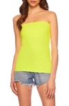 Susana Monaco Core Tube Top In Neon