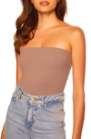 Susana Monaco Strapless Tube Top In Coco