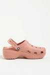 Crocs Classic Platform Clogs In Pink