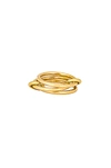 SPINELLI KILCOLLIN FOR FWRD SOLARIUM GOLD RING,SLKN-WL64