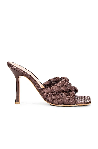 BOTTEGA VENETA RAFFIA STRETCH MULES,BOTT-WZ131