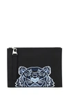 KENZO DOCUMENT CLUTCH TIGER,11763732