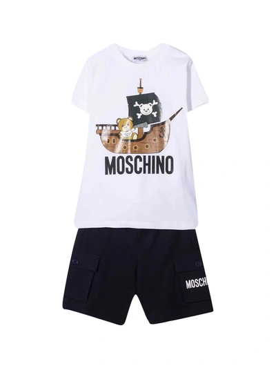 Moschino Teen Outfit In Multicolore