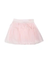 Monnalisa Logo Embroidered Tutu Skirt In Rosa