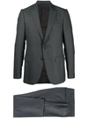 Ermenegildo Zegna Single-breasted Wool-silk Blend Suit In Grey