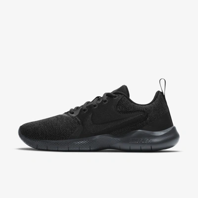 Nike Flex Experience Run 10 Women's Road Running Shoes In Black,dark Smoke Grey