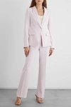 Iris & Ink Dorothy Crepe Blazer In Pastel Pink