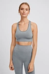 Filippa K Racer Bra Top In Feather