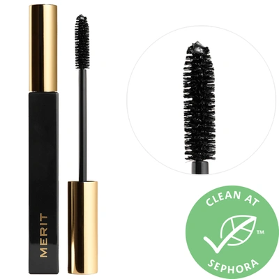 Merit Clean Lash Lengthening Tubing Mascara 24 Fl oz / 7 ml In Perfect Black