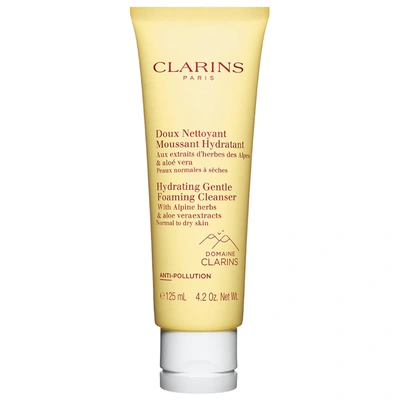 CLARINS HYDRATING GENTLE FOAMING CLEANSER WITH ALOE VERA 4.5 OZ / 125 ML,2444719