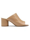 Maison Margiela Tan Tabi Mules In Chamois