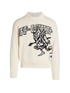 OFF-WHITE MEN'S FOR THE NATURE ELFIN SWEATER,0400013440387