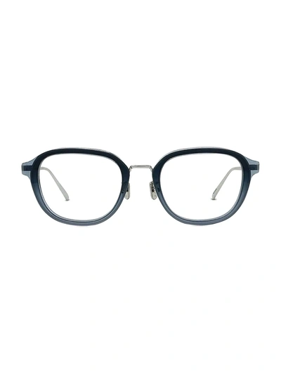 Berluti 51mm Trouserhos Optical Glasses In Khaki Gradient