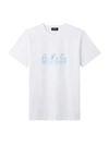 A.P.C. MEN'S BOBBY LOGO T-SHIRT,0400013707499