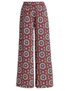 LA DOUBLEJ TILE PRINT PALAZZO PANTS,400013748431