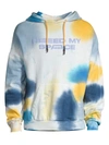 ELEVENPARIS KENT TIE-DYE HOODED SWEATSHIRT,400013757493