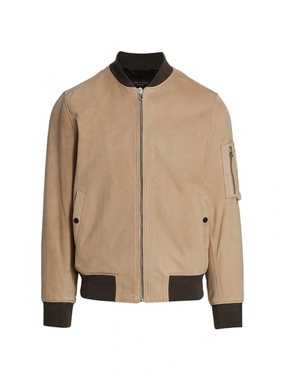 Rag Bone Manston Suede Bomber Jacket Rag Bone Men's Manston Nylon