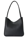 The Row Women's Symmetric Leather Tote In Black