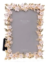 ADDISON ROSS GOLD LEAF & WHITE FLOWER PICTURE FRAME,400013229784