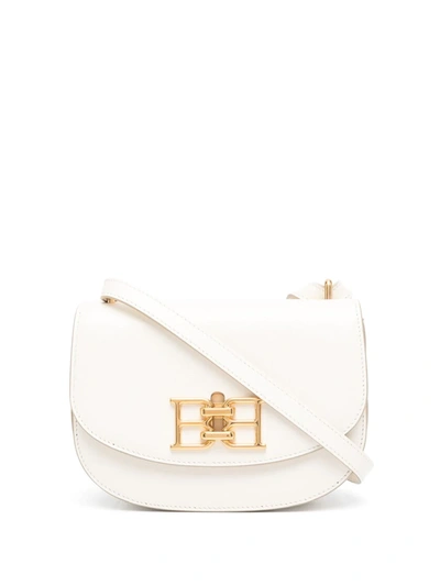 Bally Baily Leather Crossbody Bag In White