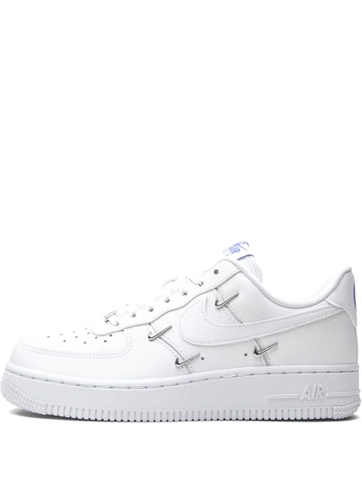 Nike Air Force 1 '07 Lx "sisterhood" Sneakers In White/hyper Royal/black