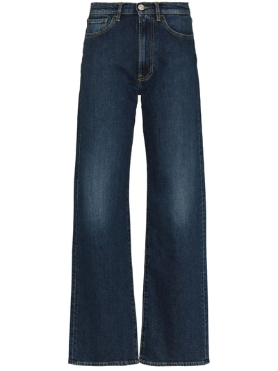 3x1 Blue Kate High Waist Jeans In Bright Night