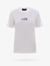 Dsquared2 Renny Fit Icon Print Jersey T-shirt In White