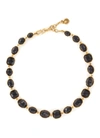 Goossens Cabochons Stone-embellished Necklace In Black