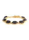 Goossens Cabochon Bead Bracelet In Black