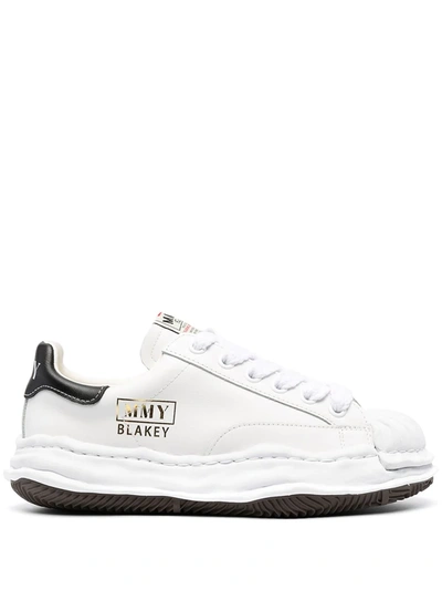 Miharayasuhiro Blakey Low-top Sneakers In White