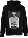 NEIL BARRETT PHOTOGRAPH-PRINT HOODIE